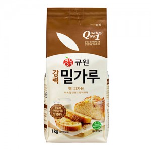 [큐원] 강력분 밀가루<br>빵용 1kg