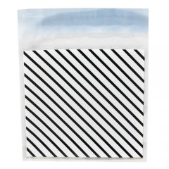 ½ºÆ®¶óÀÌÇÁ Á¢Âø opp ºÀÅõ (ÈÀÌÆ®/´ë)<br>140 x 130 mm / 30Àå