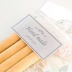 ÇÚµå¸ÞÀÌµå ±×·¹ÀÌ ½ºÆ¼Ä¿ (1Àå/6¸Å)<br>(60 x 30 mm)
